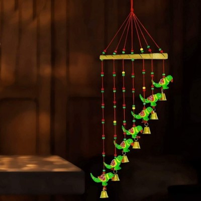 Parrot Door Hanging Windchime Parrot Door Hanging Windchime