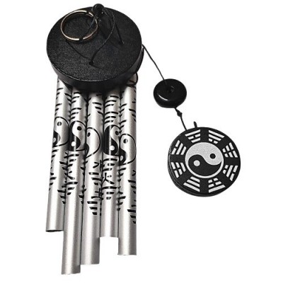 Window And Yin Yang Wind Chime Window And Yin Yang Wind Chime