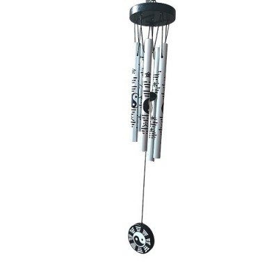 Window And Yin Yang Wind Chime Window And Yin Yang Wind Chime
