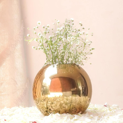 Metal Ball Round Flower Vase Metal Ball Round Flower Vase