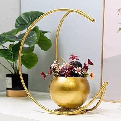 Metal Geometric Design Vase Metal Geometric Design Vase