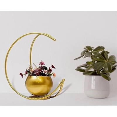 Metal Geometric Design Vase Metal Geometric Design Vase