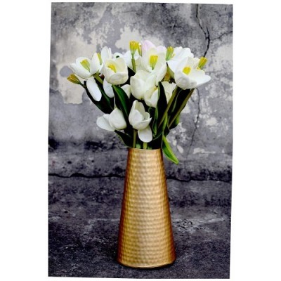 Metallic Flower Vase Metallic Flower Vase