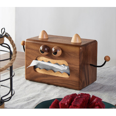 Cute Cartoon Household Wooden Tissue Box Cute Cartoon Household Wooden Tissue Box